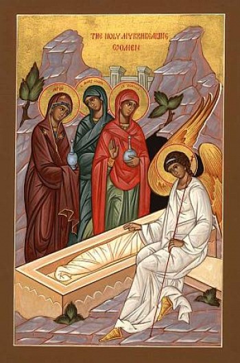 The Holy Myrrh Bearing Women at the Tomb